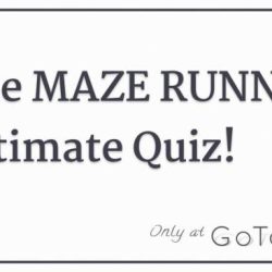 Ar quiz answers for the maze runner