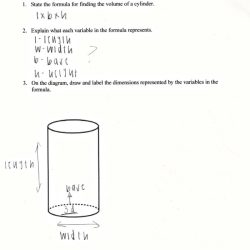 Surface area of prisms and cylinders worksheet answers